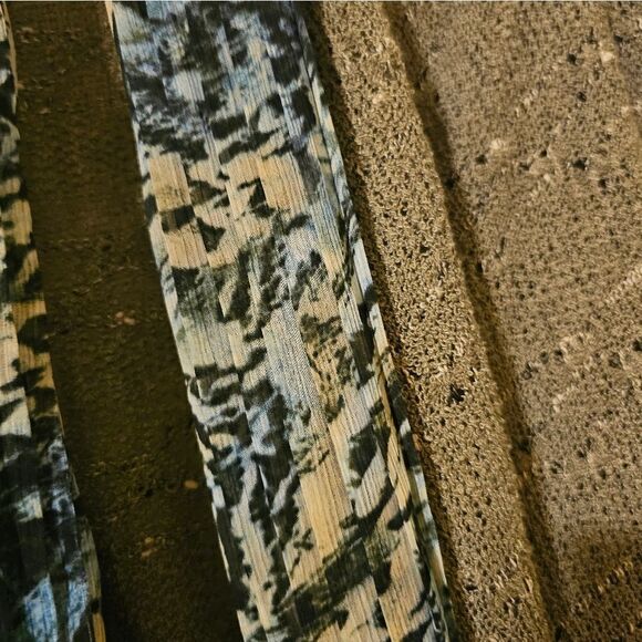 ALBERTO MAKALI Scarf Shawl Sweater Cardigan - Size Large - Picture 7 of 9